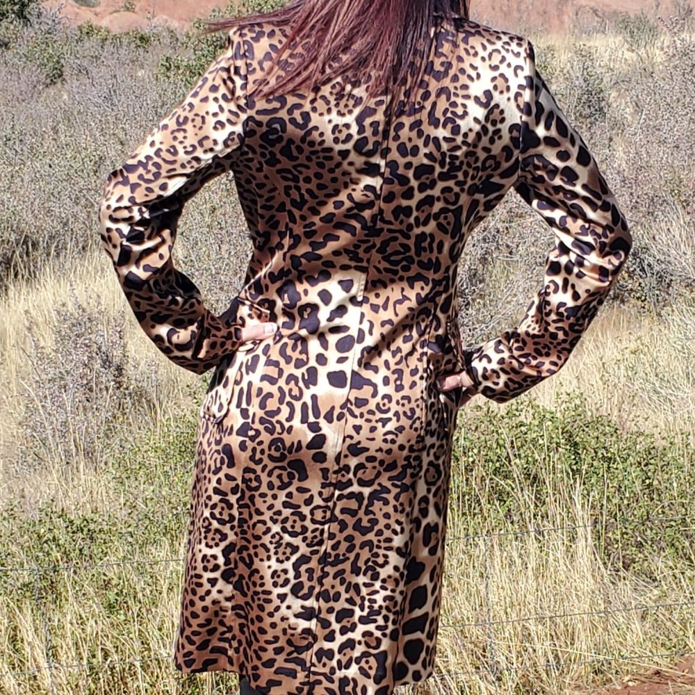 Vintage Cache Satin Coat